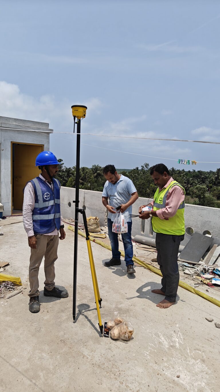 GNSS surveying equipment used for land surveying in India